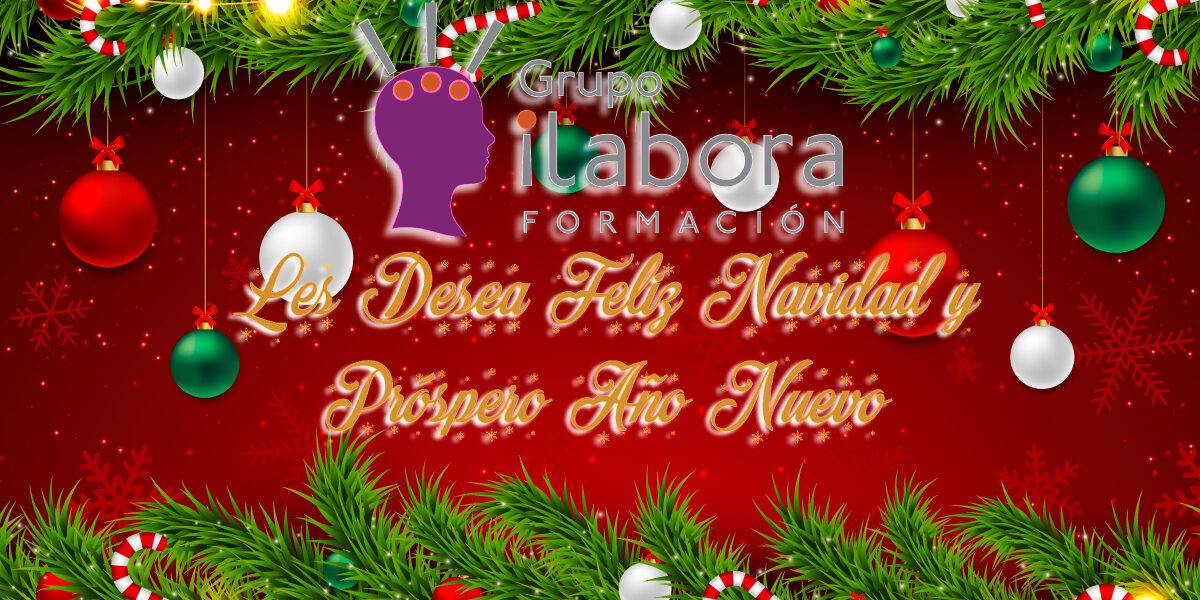 iLabora Formación les desea Feliz Navidad y Próspero Año 2023