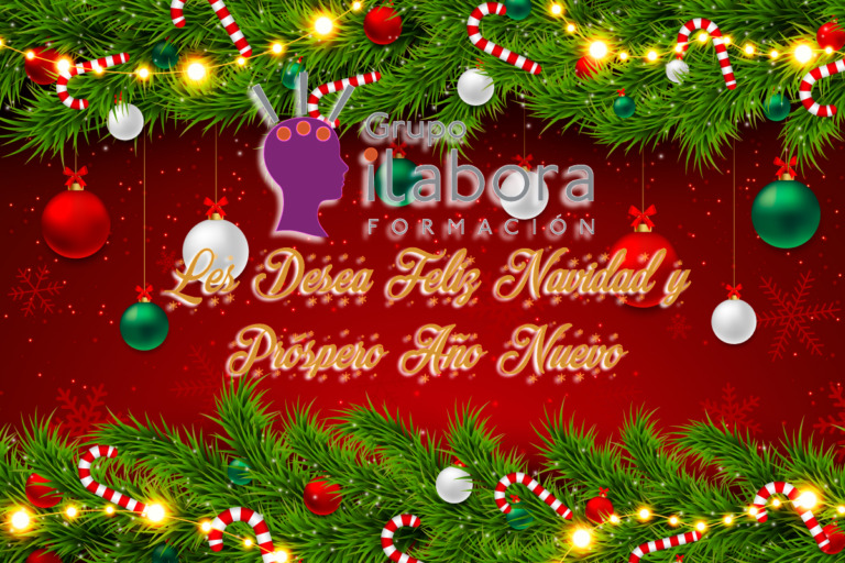 iLabora Formación les desea Feliz Navidad y Próspero Año 2023